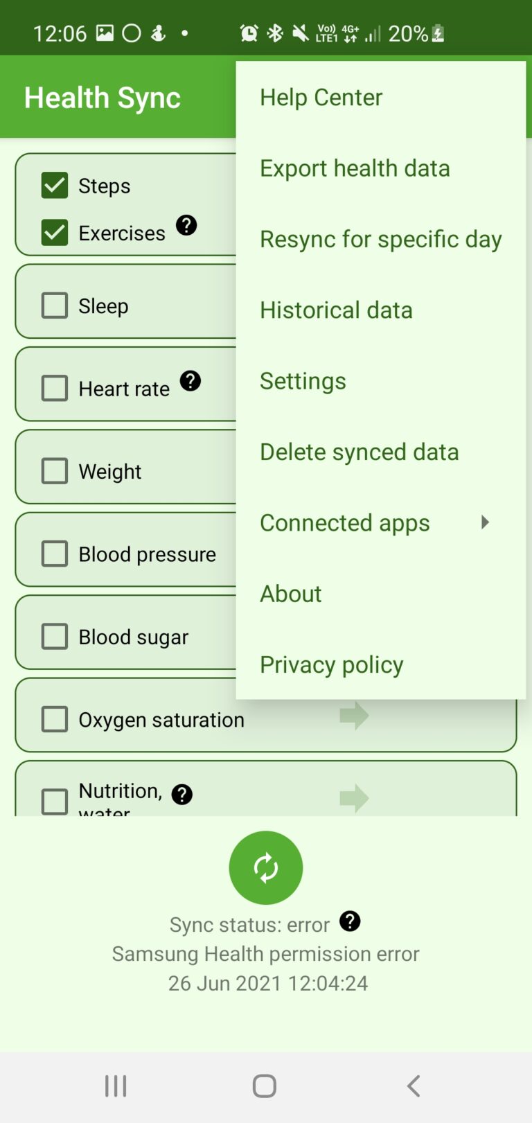 link samsung watch to google fit